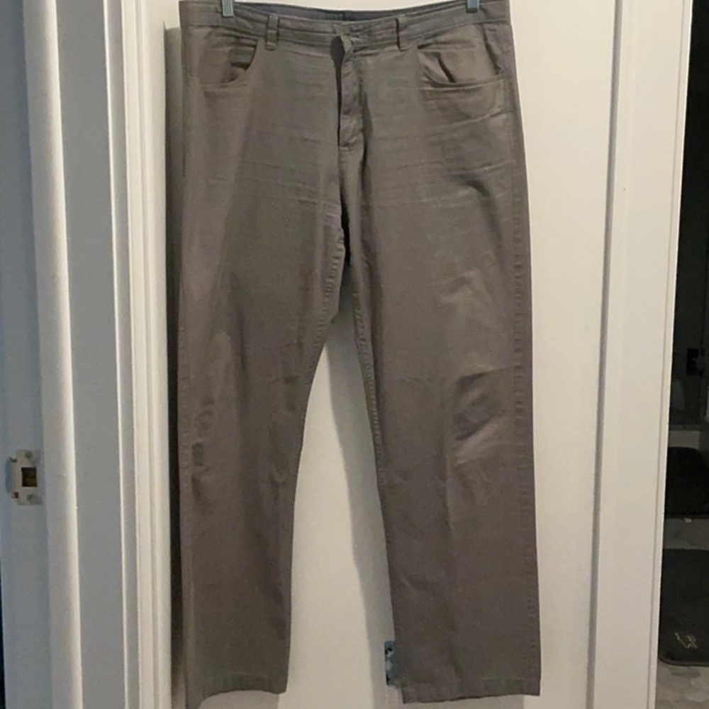 CK Classic Straight Leg Men's Dress Pants 38x34 - Tan/Brown